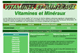 Vitamines et min&eacute;raux